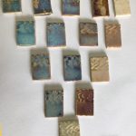 Glaze test colour blend